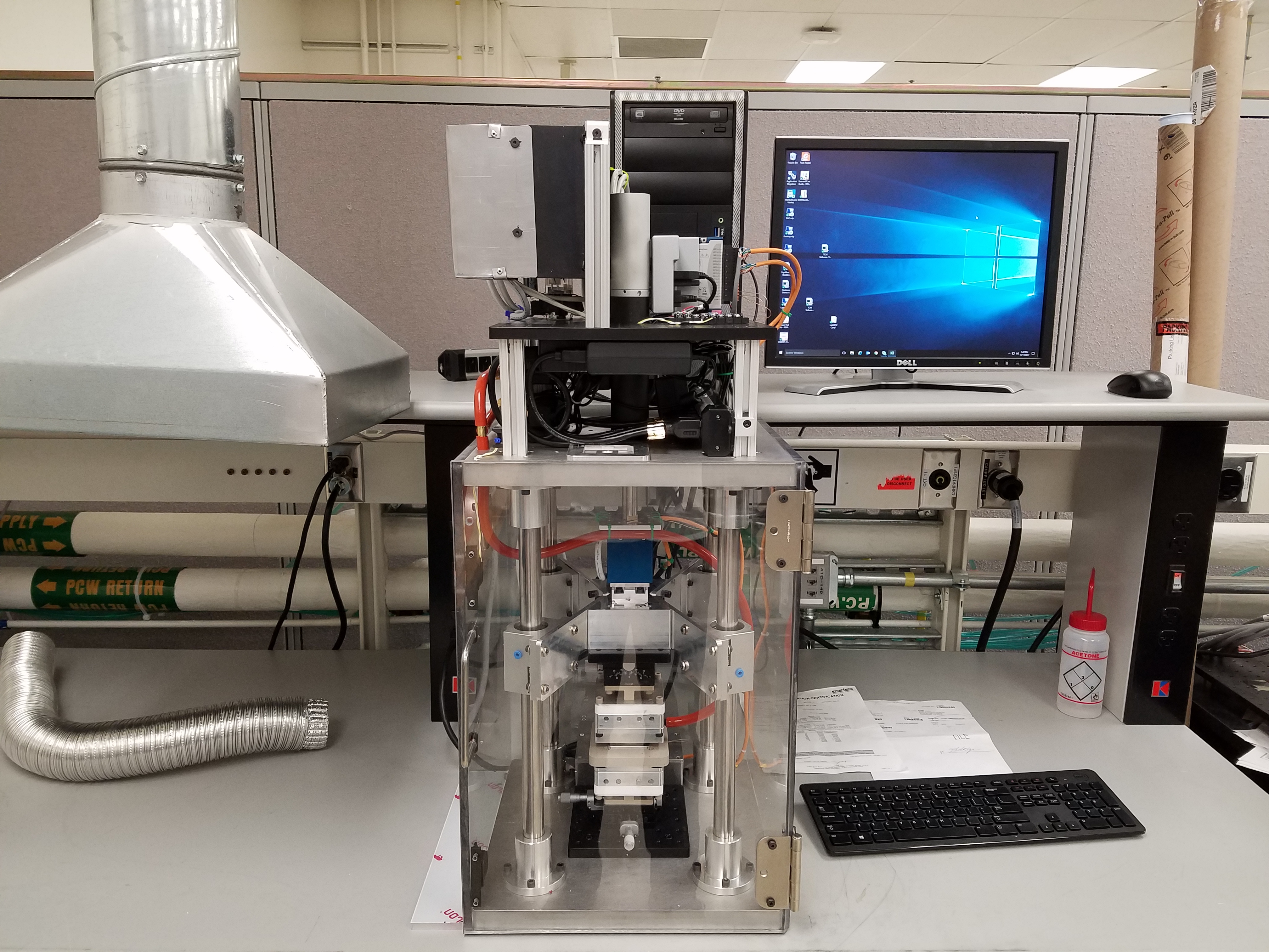 Microprocessor Lidding Machine (Full View)
